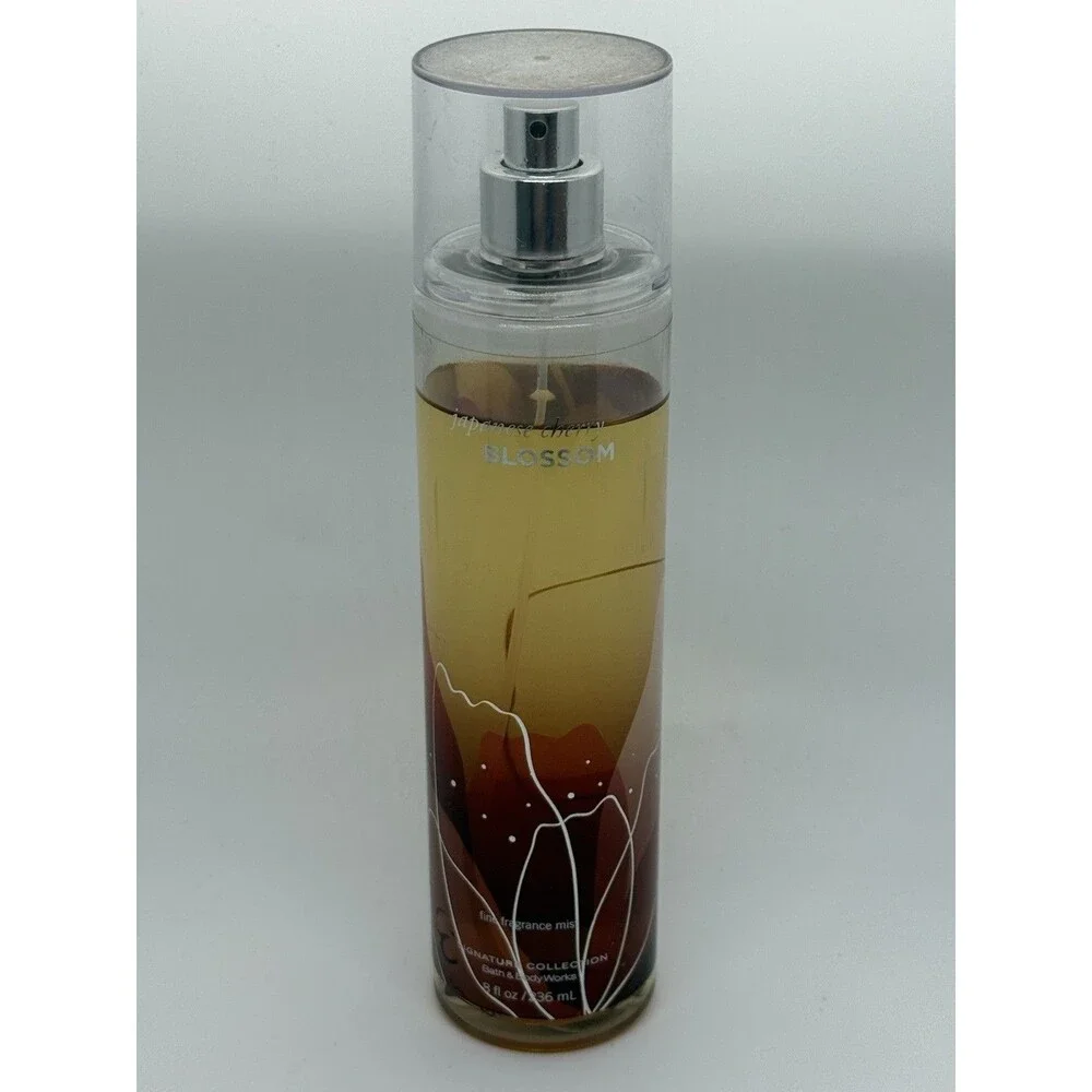 2 Bath Body Works‎ JAPANESE CHERRY BLOSSOM ORIGINAL MIST AND HAND CREAM 1 FLOZ